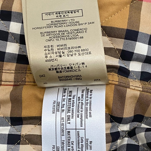 Burberry Ladies Diamond Quilted Jacket Black Size M - Picture 8 of 16